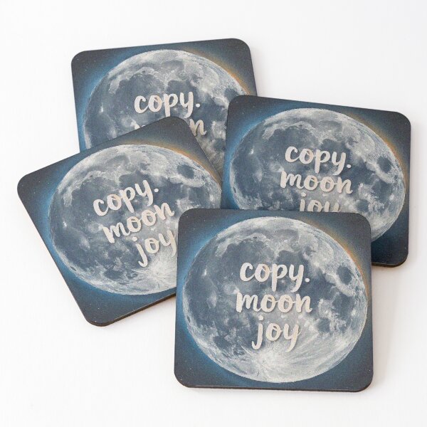 Item preview, Copy. Moon Joy – Artemis II NASA Inspired Space Aesthetic | Moon Joy Quote Cosmic Design designed and sold by Illuministique.
