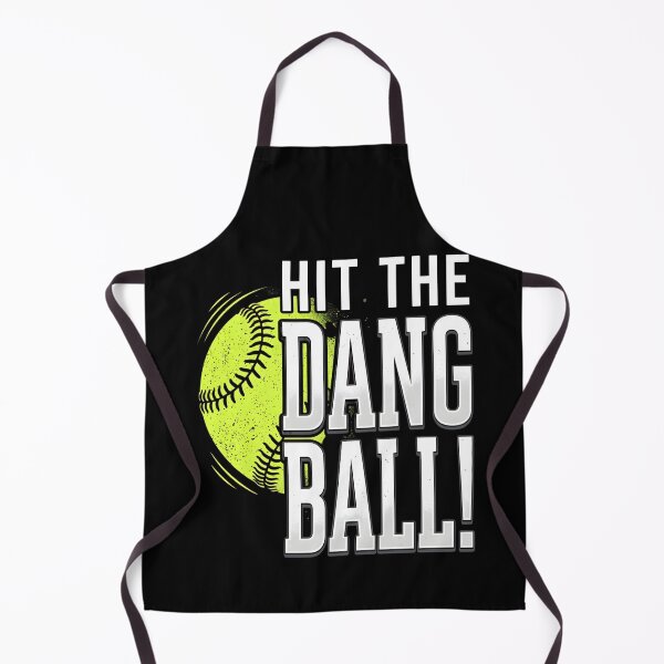 Item preview, Hit The Dang Ball Baseball Shirt, Trendy Retro Game Day Season designed and sold by THREE LITTLE BEANS.