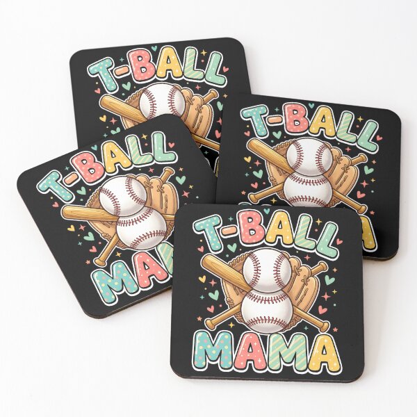 Item preview, T-Ball Mama – Cute Baseball Mom Sports designed and sold by THREE LITTLE BEANS.