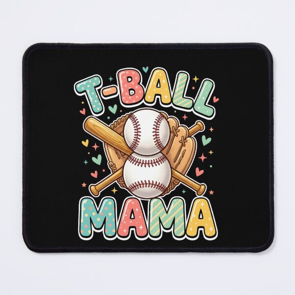 Item preview, T-Ball Mama – Cute Baseball Mom Sports designed and sold by THREE LITTLE BEANS.