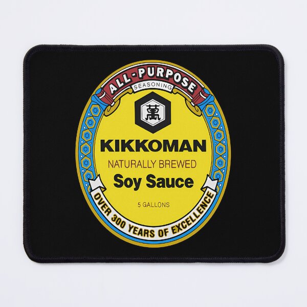 Item preview,  All Purpose Kikkoman Soy Sauce Print Design Men'S Ideal Short Sleeve Black Funny Cotton designed and sold by VoliteShop.