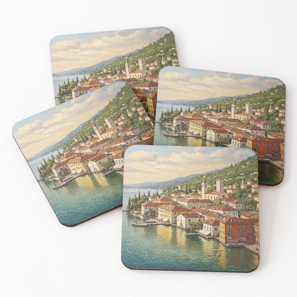 Item preview, Gustav Klimt Malcesine on Lake Garda designed and sold by maniacfitness.
