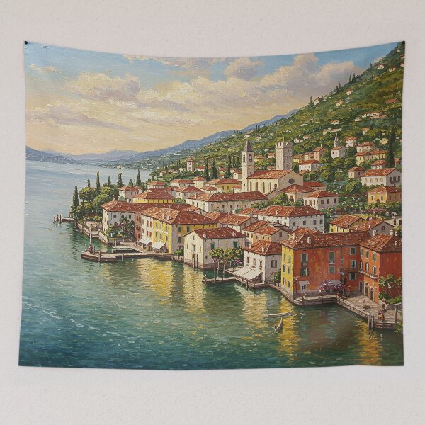 Item preview, Gustav Klimt Malcesine on Lake Garda designed and sold by maniacfitness.