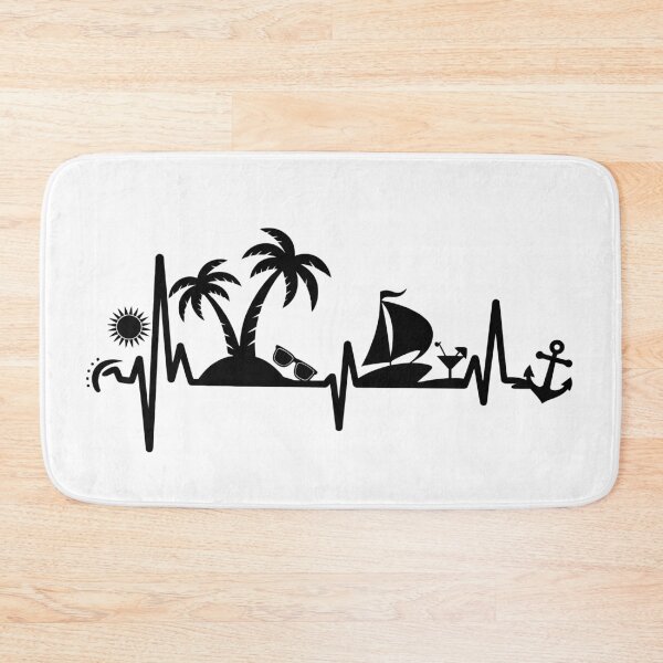 Item preview, Tropical Getaway Heartbeat designed and sold by jkrphoto.