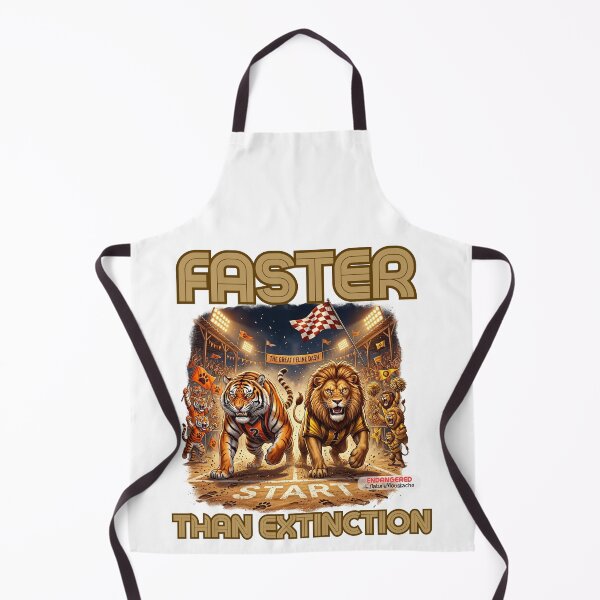 Item preview, Funny Lion Tiger Race Gift - Endangered Animal Humor - Birthday Gift Sport Lover Animal Lover Wildlife designed and sold by Nature & Moustaches.