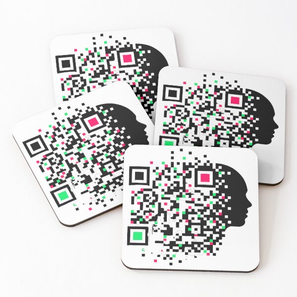 Item preview, QR code QRCODE with human head scan designed and sold by MT-Wunderland .