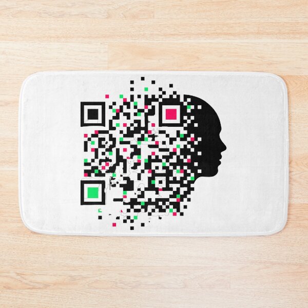 Item preview, QR code QRCODE with human head scan designed and sold by MT-Wunderland .
