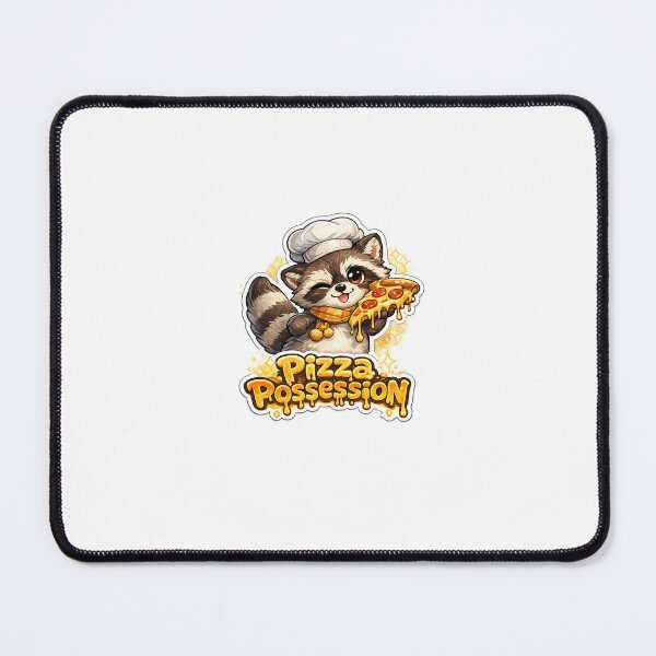 Item preview, Pizza Possession – Adorable Winking Raccoon Chef Pizza Lover Design designed and sold by SparkVault.