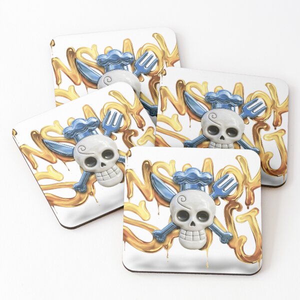 Item preview, Vinsmoke Sanji Gold Typography – One Piece Chef Anime Luxury Design designed and sold by Aedition.