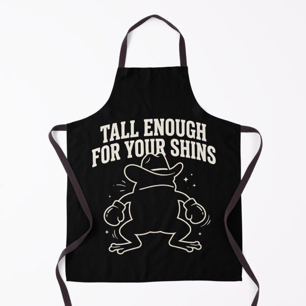 Item preview, Tall Enough For Your Shins – Funny Frog Meme designed and sold by THREE LITTLE BEANS.