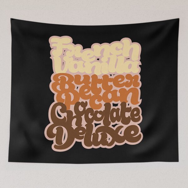 Item preview, French Vanilla Butter Pecan Chocolate Deluxe  designed and sold by VoliteShop.