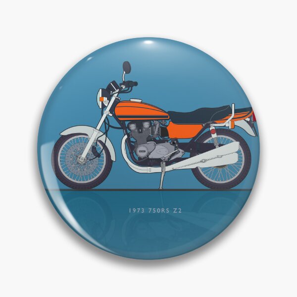 Item preview, The Art of Wheels: Kawasaki 750RS Z2 - Flat Colour designed and sold by anuaramir.