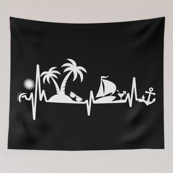Item preview, Tropical Getaway Heartbeat designed and sold by jkrphoto.
