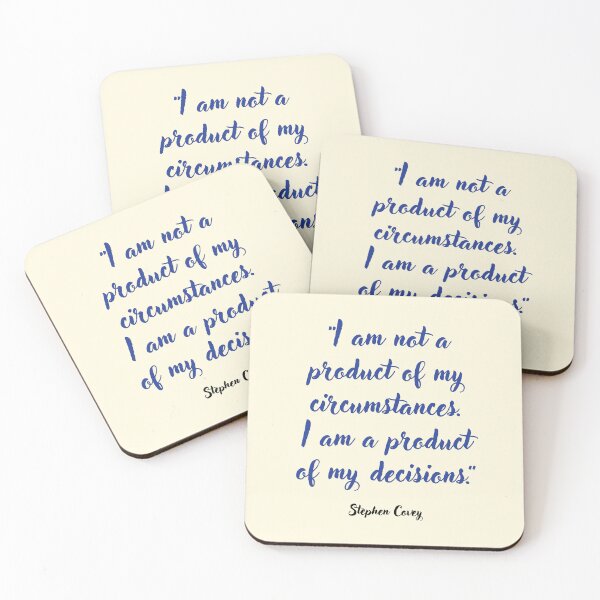 Item preview, No soy un producto... Cita de Stephen Covey designed and sold by CharlottePlaceArt.