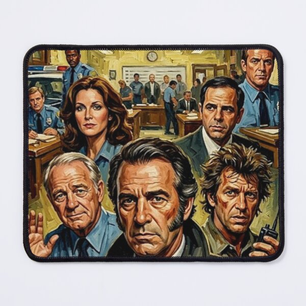 Item preview, Urban Blues: Stylized 80s Police Drama Fine Art designed and sold by Art's Diner.