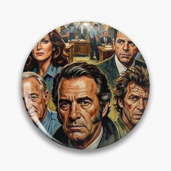 Item preview, Urban Blues: Stylized 80s Police Drama Fine Art designed and sold by Art's Diner.