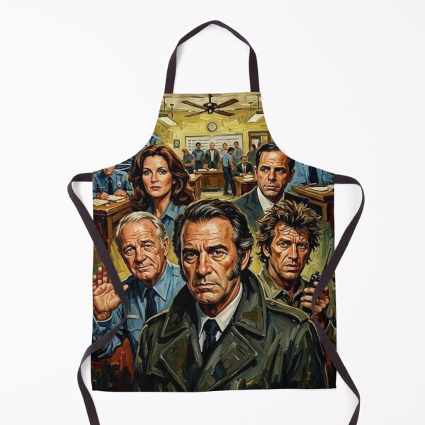 Item preview, Urban Blues: Stylized 80s Police Drama Fine Art designed and sold by Art's Diner.