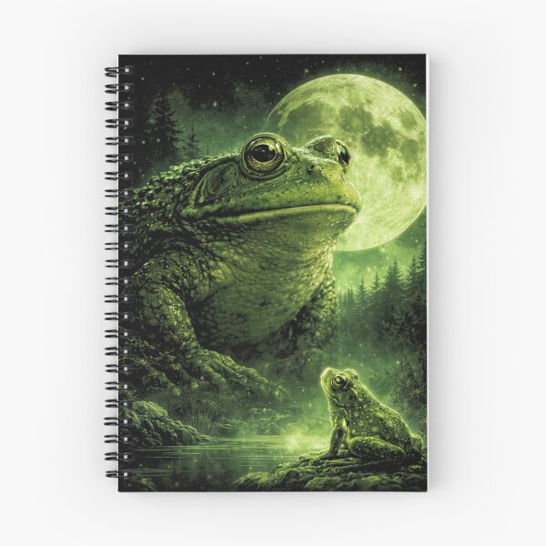 Item preview, Frog Howling to The Moon Vintage 90s Retro Frog Graphic designed and sold by will freed18.