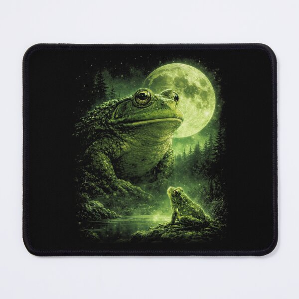 Item preview, Frog Howling to The Moon Vintage 90s Retro Frog Graphic designed and sold by will freed18.