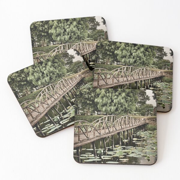 Item preview, Natural landscape and rustic bridge in Hue designed and sold by franck380.