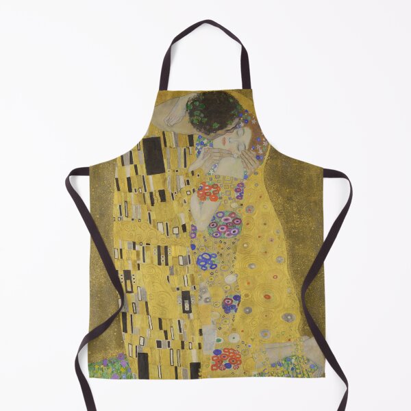 Item preview, Gustav Klimt The Kiss Gold Leaf Art Nouveau Painting designed and sold by Sticker Tonic.