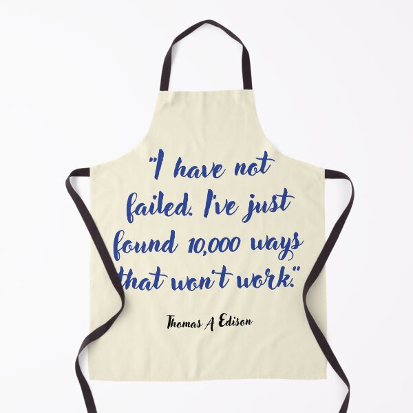 Item preview, I have not failed . . . Thomas A Edison Quotation designed and sold by CharlottePlaceArt.