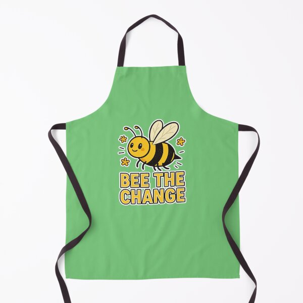 Item preview, Bee the Change: Motivational Funny Bee designed and sold by ChirpInc.