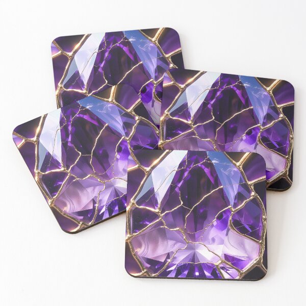 Item preview, Luxury Gemstone Amethyst Graphic Design designed and sold by caseluv.