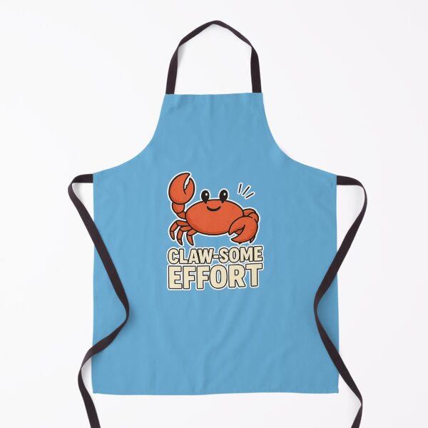 Item preview, Claw-some Effort: Funny Motivational Crab Design designed and sold by ChirpInc.