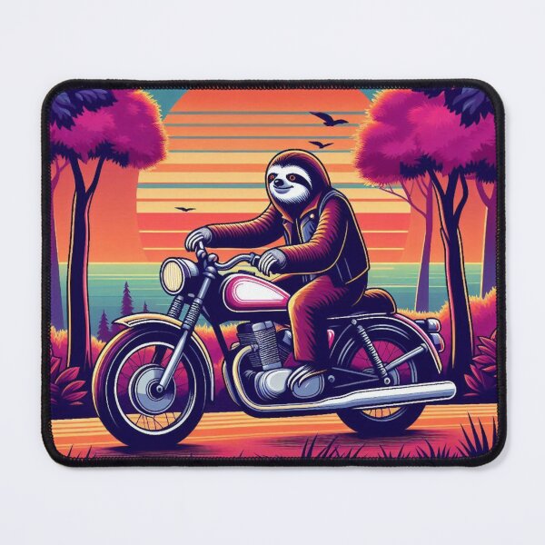 Item preview, Sloth Rider – Sunset Forest Journey designed and sold by Dogandesighn.