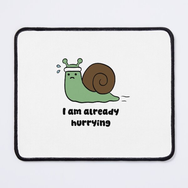 Item preview, Slow & Sweaty – Funny Snail Workout Meme Cute Lazy Humor Design designed and sold by klebtgut.