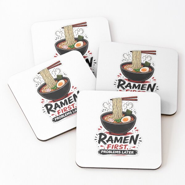 Item preview, Funny Ramen Lover Design – Ramen First Problems Later Food Quote designed and sold by Artbysarmina.