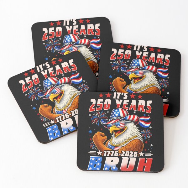 Item preview, Bruh Patriotic Eagle Flag 250 Years 1776-2026 4th of July designed and sold by schoolofbullies.