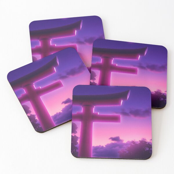 Item preview, Neon Torii Spirit - Celestial Japanese Gate designed and sold by Inari Designs.