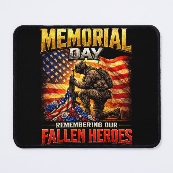 Item preview, Memorial Day Remembering Our Fallen Heroes Patriotic Us Flag designed and sold by schoolofbullies.