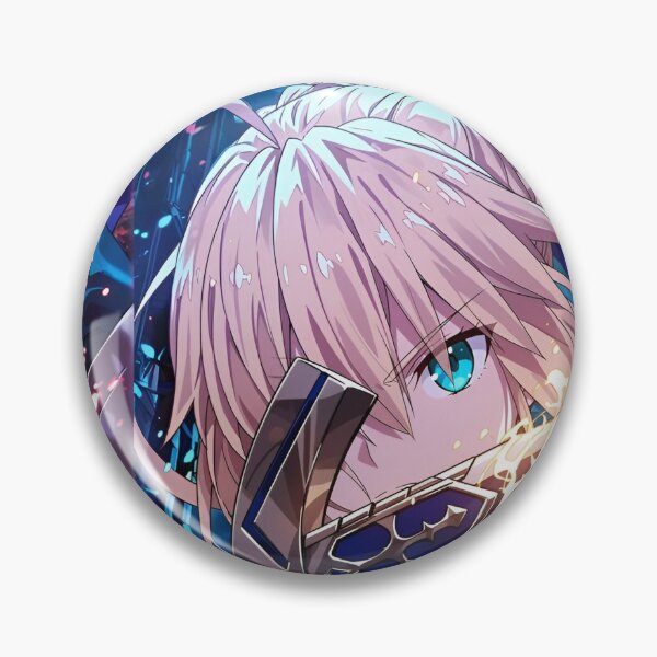 Item preview, Saber Artoria Pendragon Fate Stay Night – Excalibur Anime Knight Girl Epic Moonlight Battle designed and sold by Dyan4.