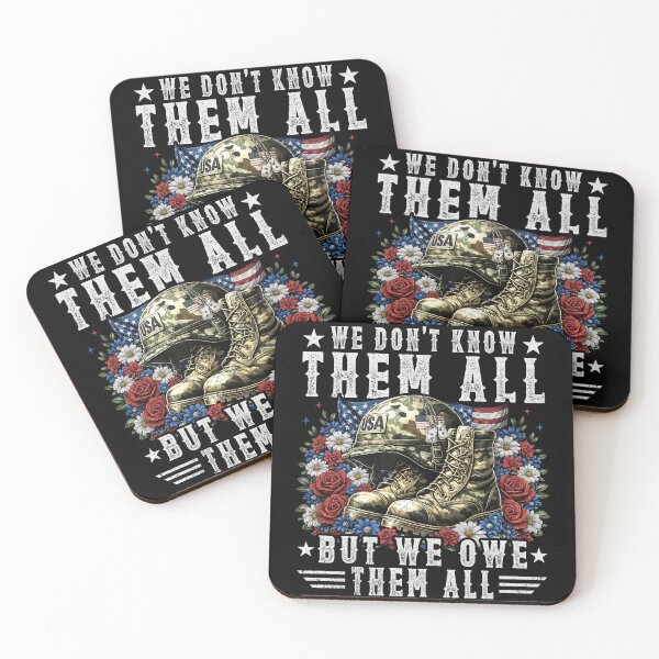 Item preview, We don't know them all but we owe them all Memorial Day designed and sold by schoolofbullies.