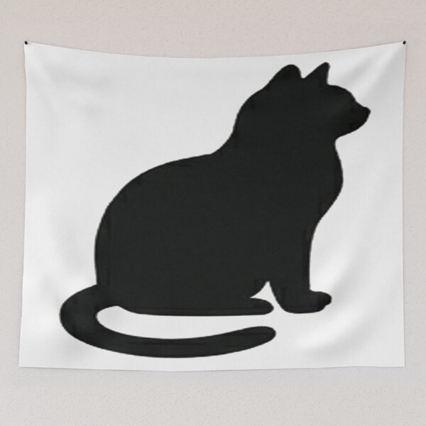 Item preview, Minimal Line Art-Turning back Cat designed and sold by DinsignStudio.