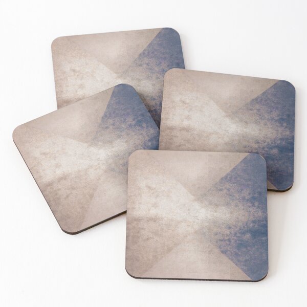 Item preview, 030-001 Deep Indigo and Muted Taupe, Image 1 of 3 designed and sold by nikoart001.