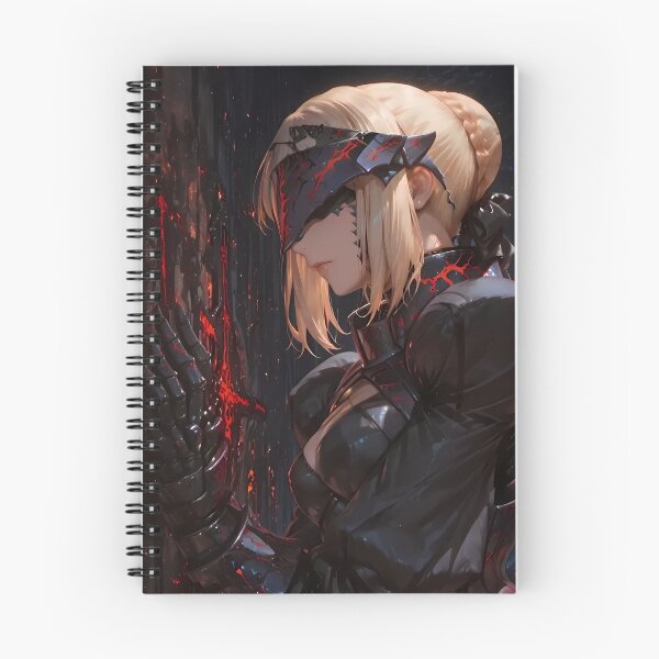 Item preview, Saber Alter Fate Stay Night – Dark Excalibur Anime Knight Girl Gothic Battle Aesthetic designed and sold by Dyan4.