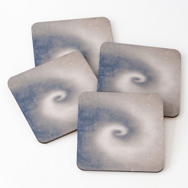 Item preview, 030-002 Deep Indigo and Muted Taupe, Image 2 of 3 designed and sold by nikoart001.