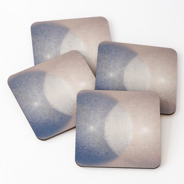 Item preview, 030-003 Deep Indigo and Muted Taupe, Image 3 of 3 designed and sold by nikoart001.