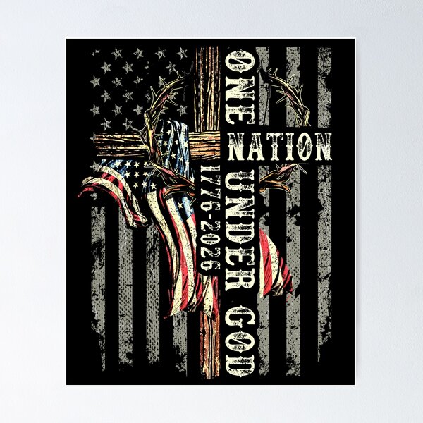 Item preview, One Nation Under God, 250 Years Of Freedom designed and sold by Ortigzitoun.