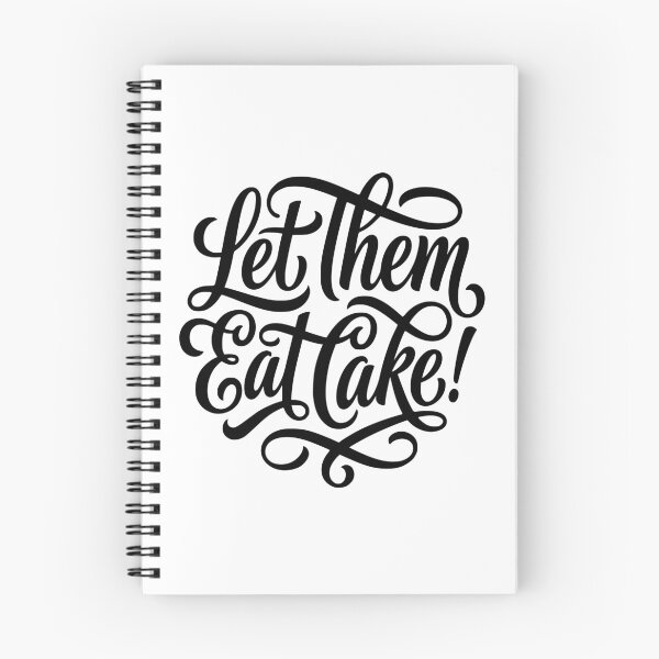 Item preview, Let Them Eat Cake Sarcastic Foodie Quote designed and sold by AntiqueImages.