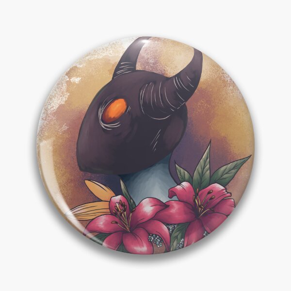 Item preview, Masked character with flowers - digital painting  designed and sold by WintherLizard.
