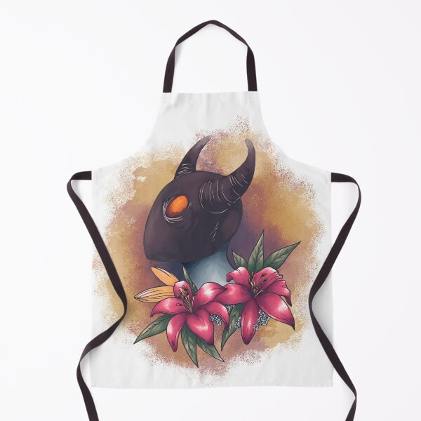 Item preview, Masked character with flowers - digital painting designed and sold by WintherLizard.