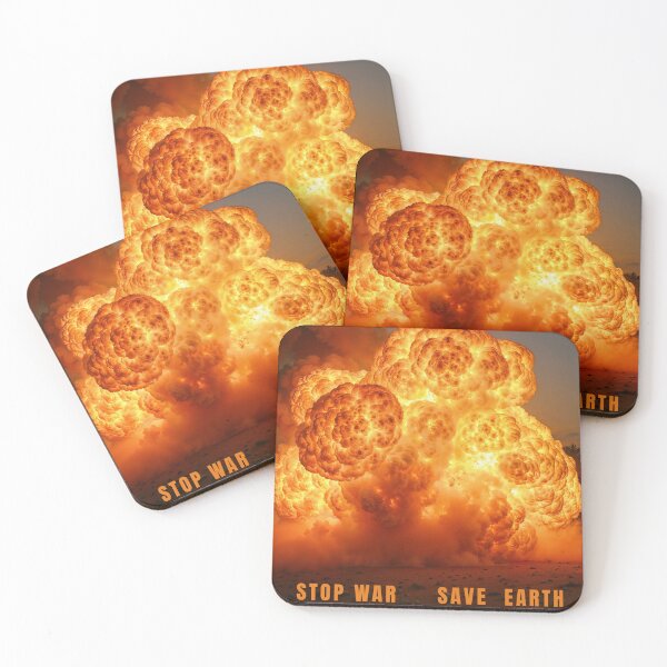Item preview, Stop War Save Earth | Powerful Anti-War Message Art designed and sold by UrbanEchoHub.