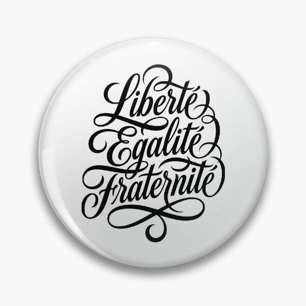 Item preview, Liberté Égalité Fraternité French Motto designed and sold by AntiqueImages.