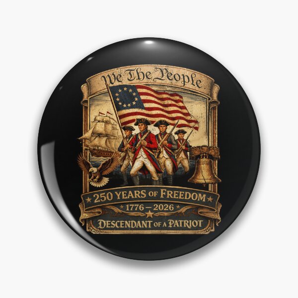 Item preview, Descendant of Patriot, 250th Anniversary USA Heritage designed and sold by schoolofbullies.