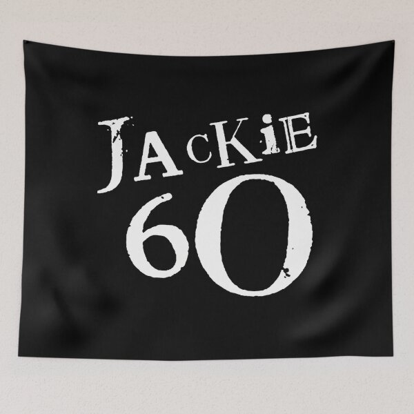 Item preview, Jackie 60 Classic White Logo On Black Gear designed and sold by jeisenshop.